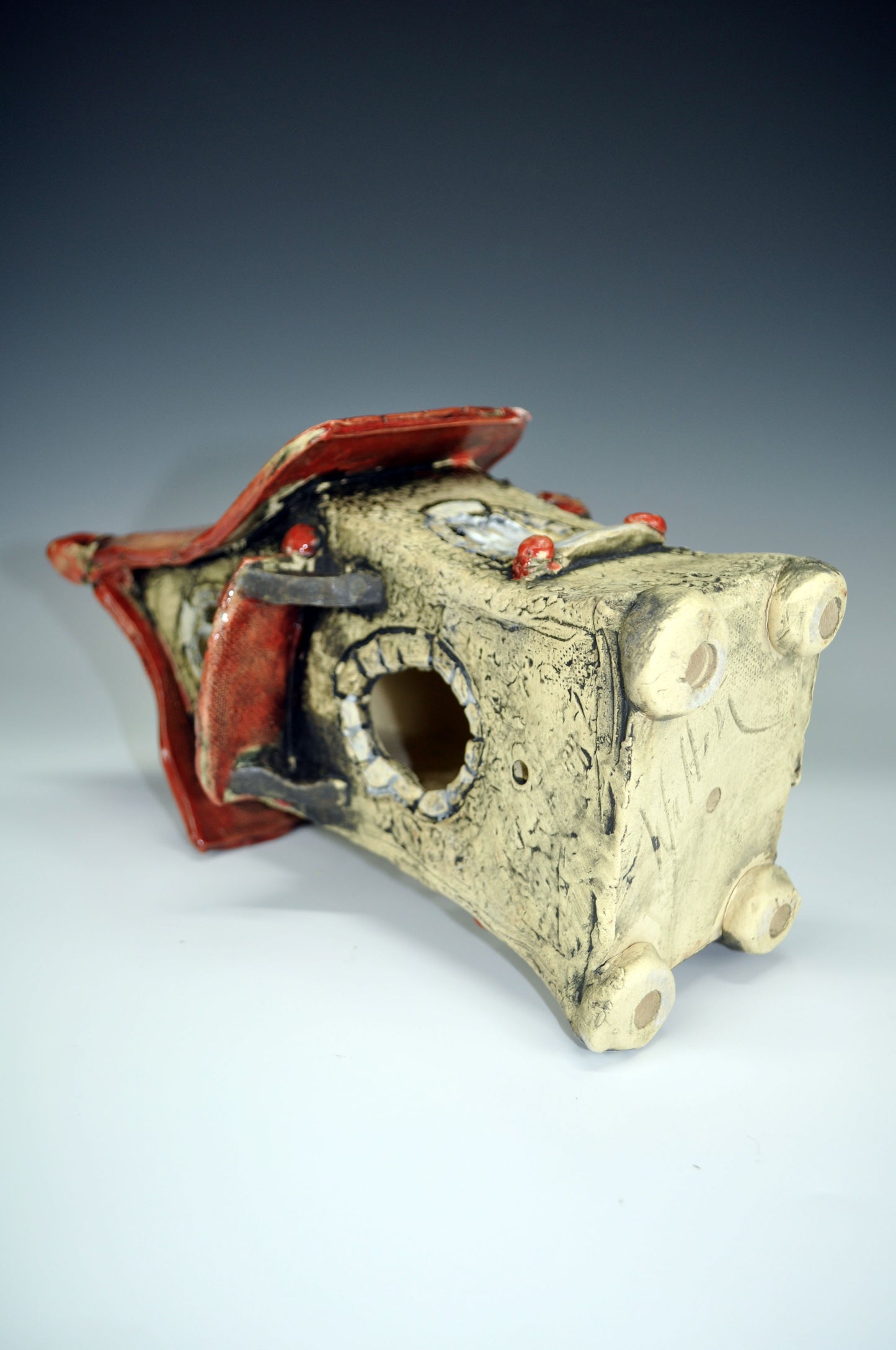 Stoneware Birdhouse