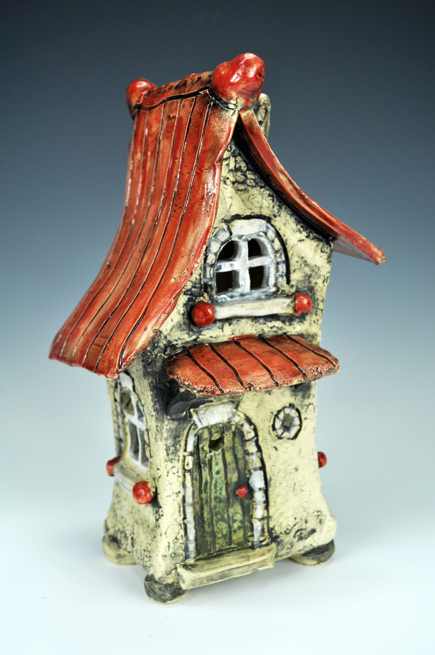 Stoneware Birdhouse